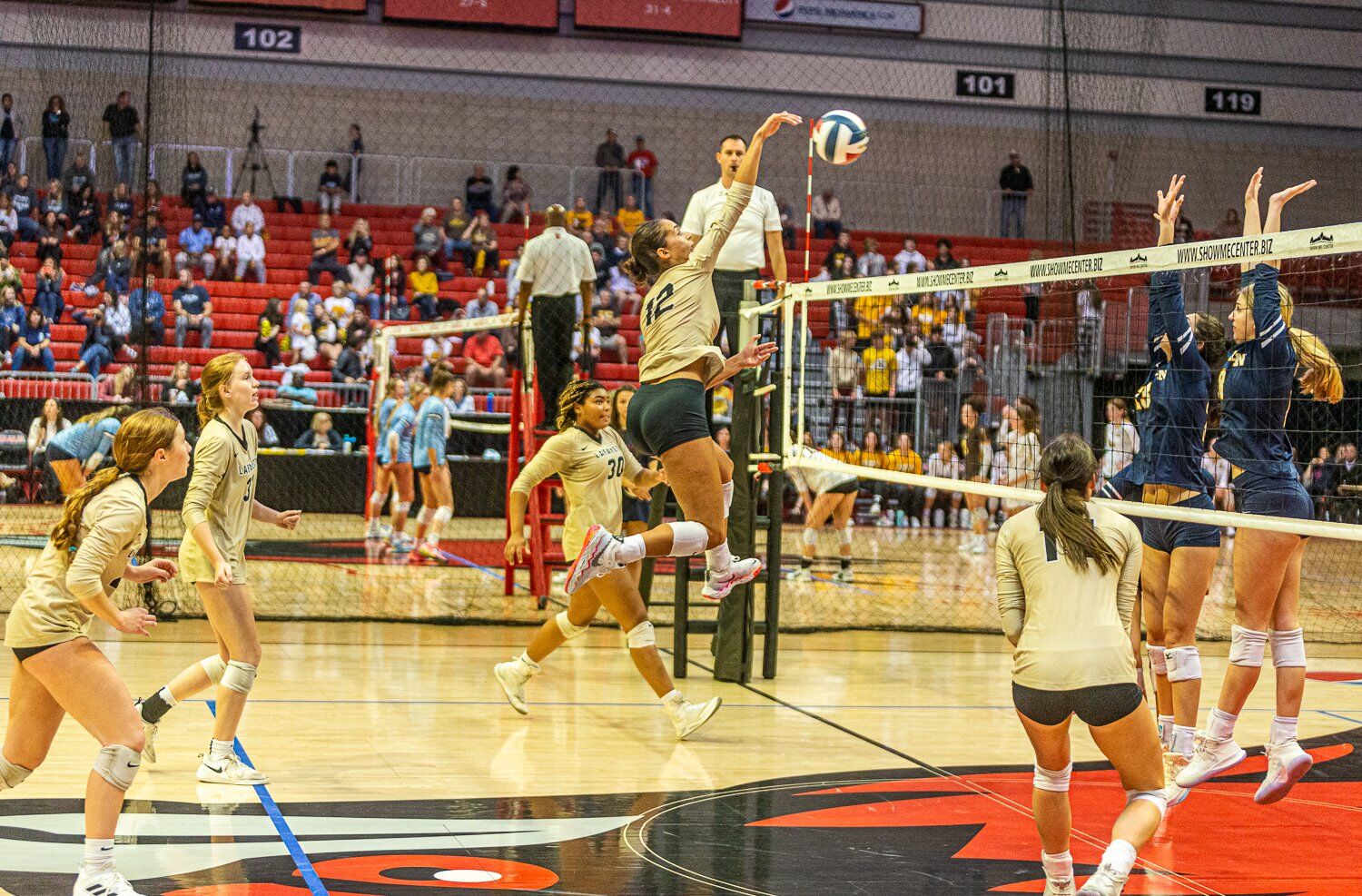 Lafayette vs. Liberty North girls volleyball